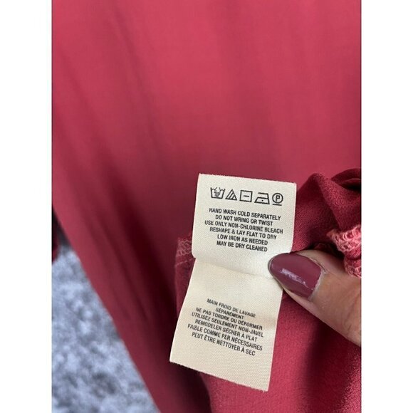 Anthropologie Holding Horses Dress Women’s Small Petite Terracotta lagenlook - Picture 7 of 12